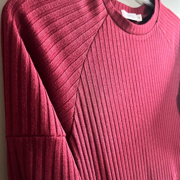 Ribbed Long Sleeve Dress - Picture 2 of 2